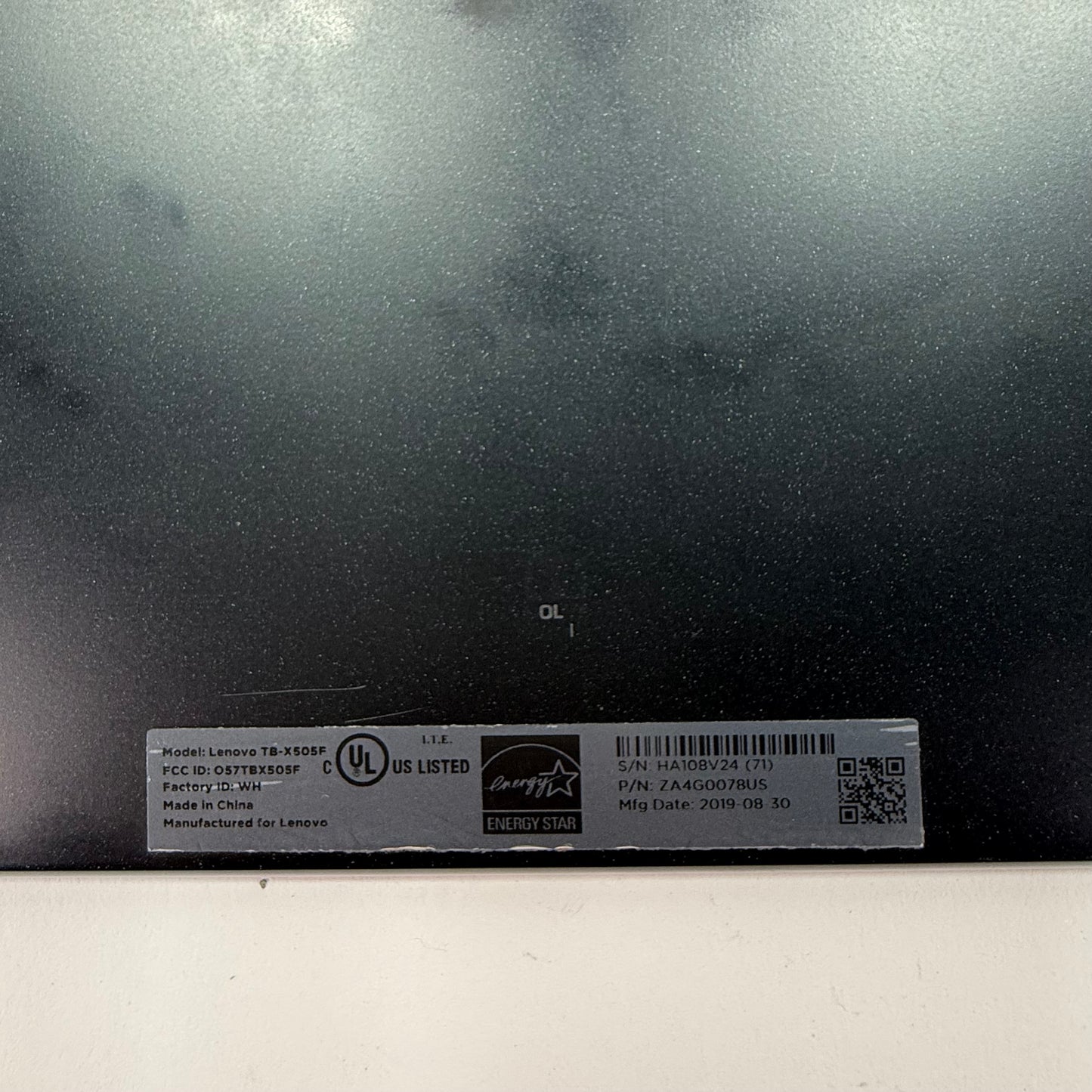 WiFi Only Lenovo M10 32GB Black TB-X505F