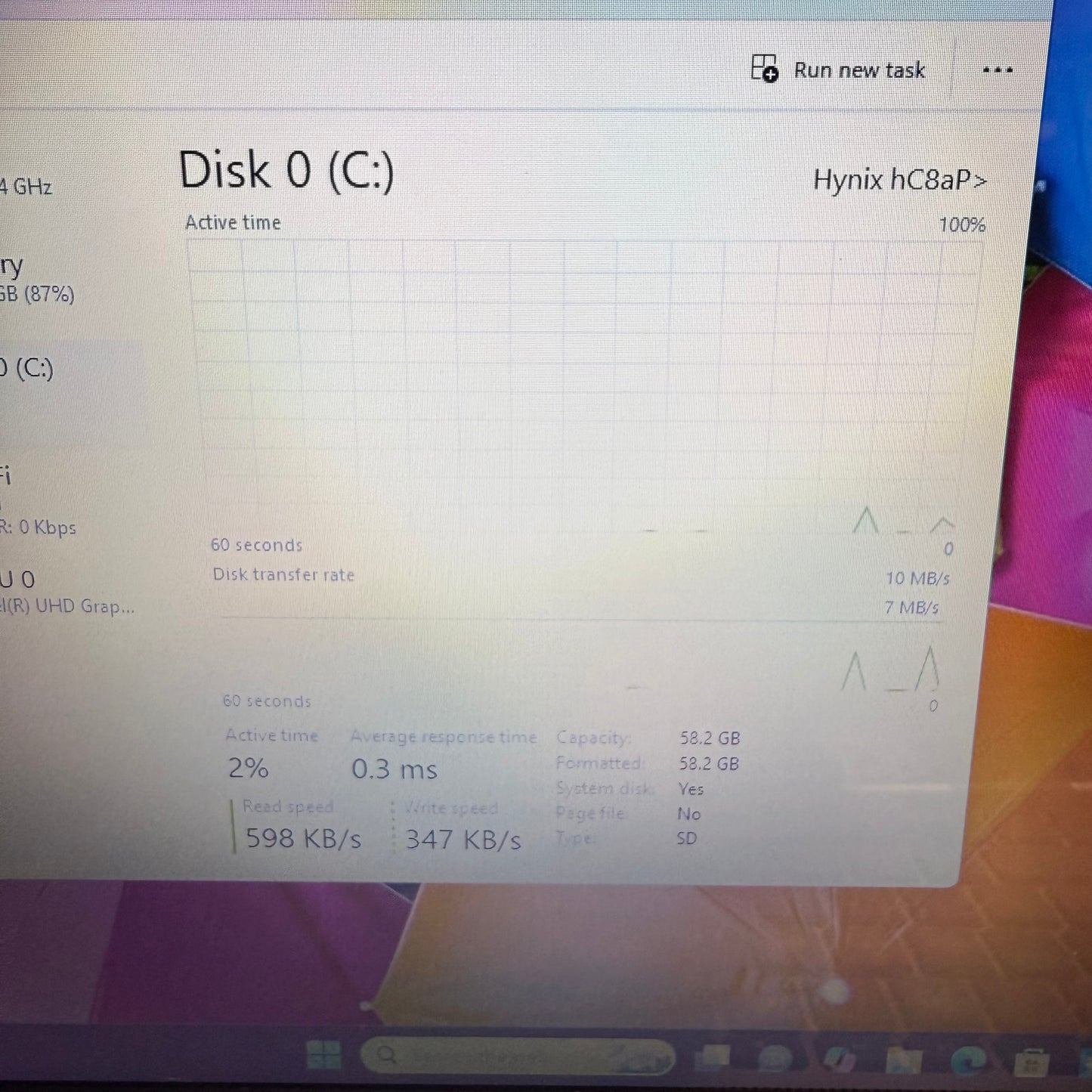 HP Laptop 14-DF0018WM 14" Celeron N4000 1.1GHz 4GB RAM 64GB SSD