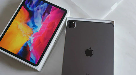 iPad displayed for resale evaluation at PayMore Roswell