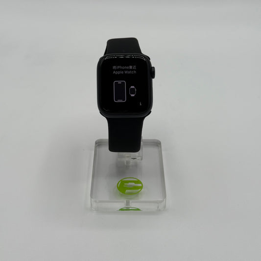 GPS Only Apple Watch Series 8 41MM Midnight Aluminum Black Sport Band A2770