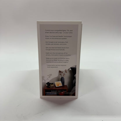 New google nest hub HUB GA01892-US