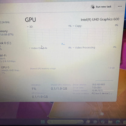 HP Laptop 14-DF0018WM 14" Celeron N4000 1.1GHz 4GB RAM 64GB SSD