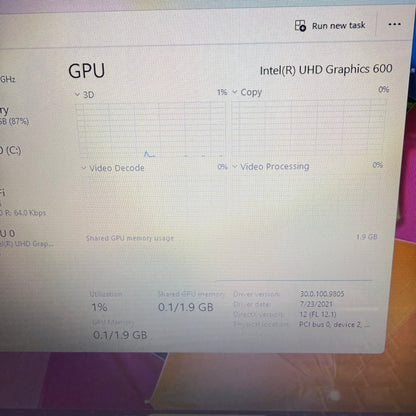 HP Laptop 14-DF0018WM 14" Celeron N4000 1.1GHz 4GB RAM 64GB SSD