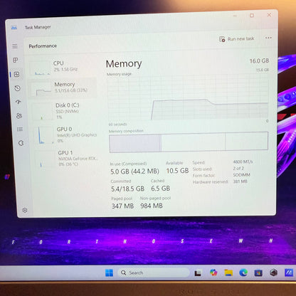ASUS ROG Strix G G614J 16" I7-13650HX 2.6GHz 16GB RAM 1TB SSD GeForce RTX 4060