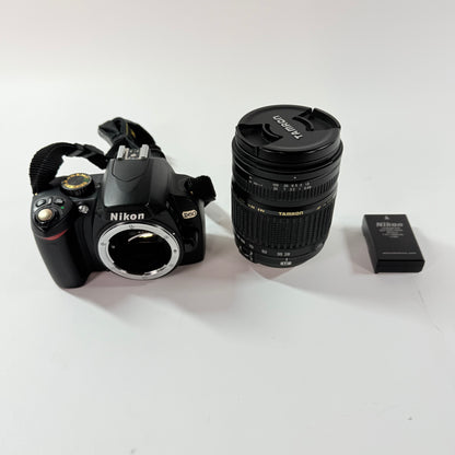 Nikon D60 10.2MP DSLR Camera  Tamaron AF 28-300mm 