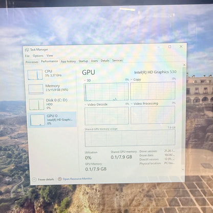 HP Evny Notebook 17t-s100 17T-S100 17.3" i7-6700 2.6GHz 16GB RAM 1TB HDD