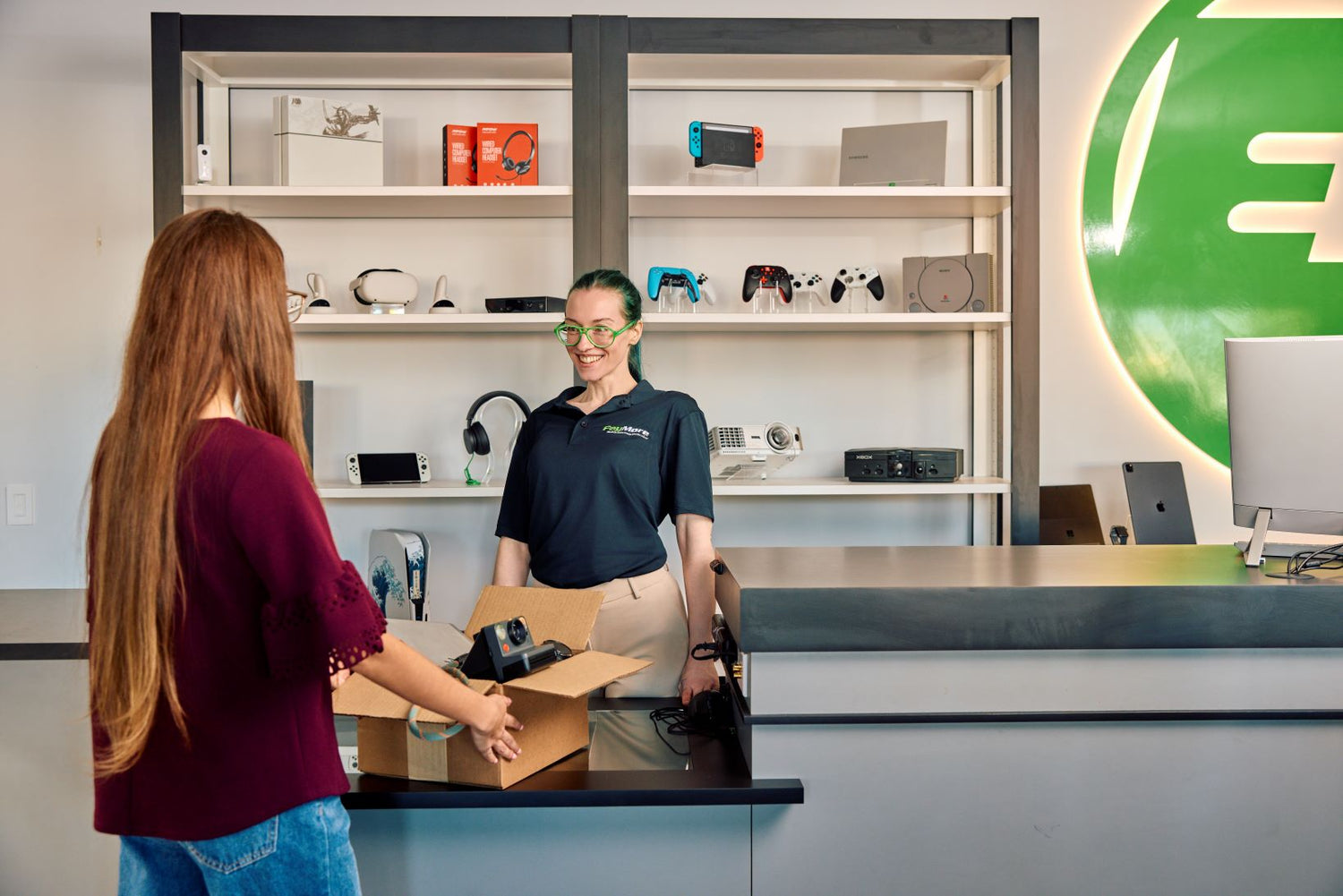 paymore employee smiling